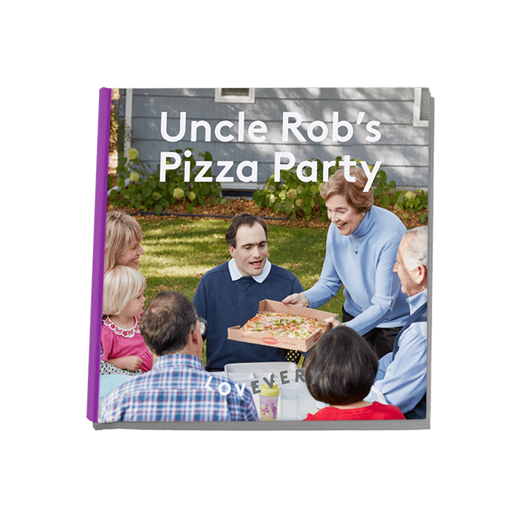 ‘Uncle Rob's Pizza Party' Book from The Problem Solver Play Kit